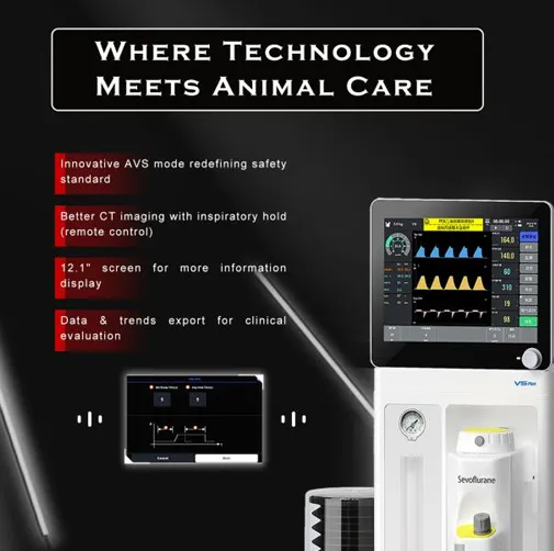 Intelligent Veterinary Anesthesia Machine: How the V5 Plus is Revolutionizing Animal Surgery